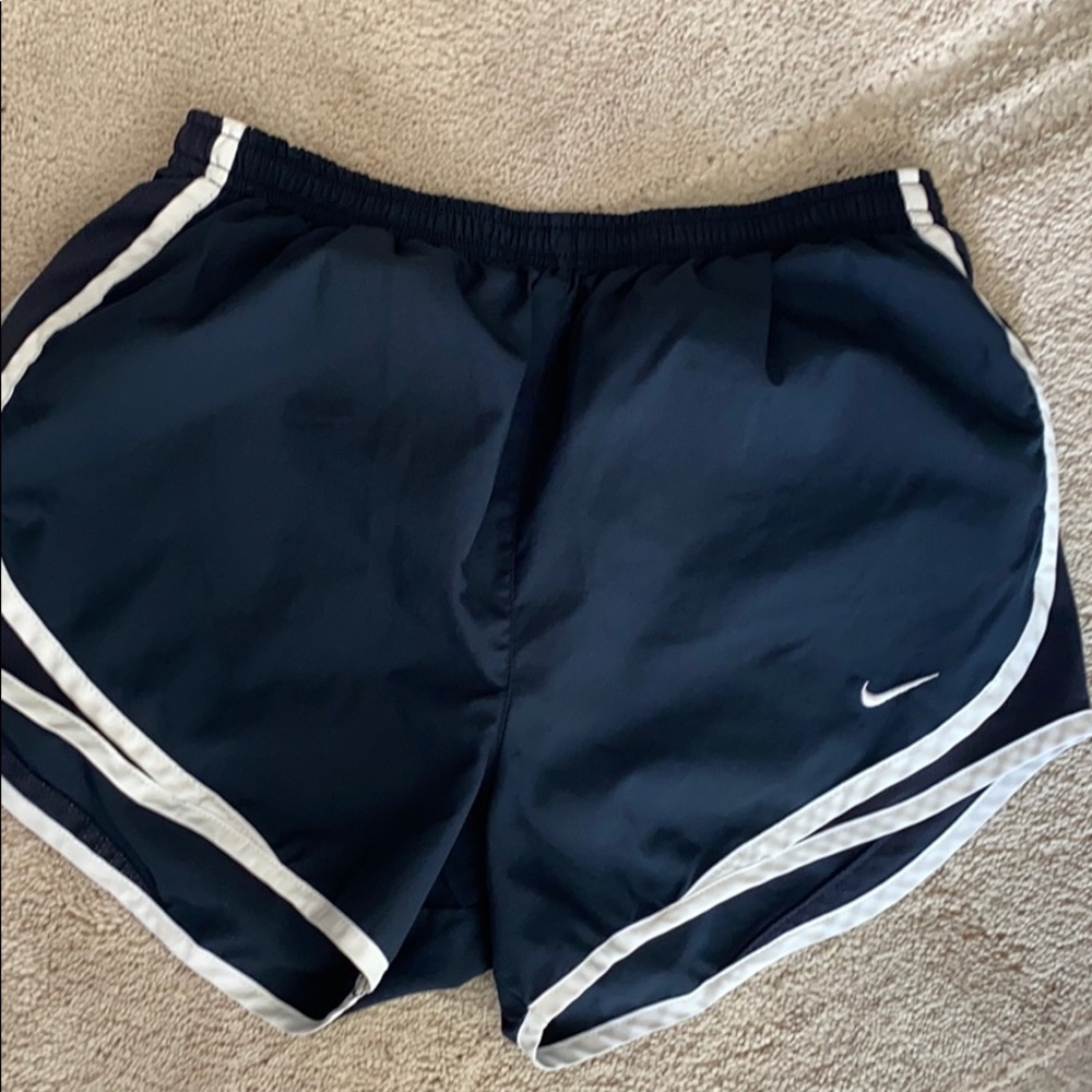 Nike FIT dry shorts. Very dark navy blue.